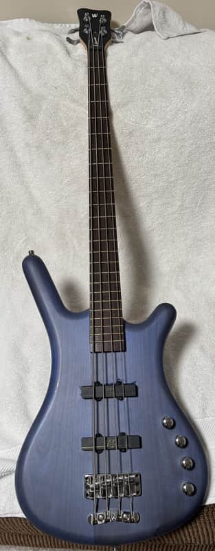 Warwick RockBass Corvette Basic 4 - Blue Trans image 1