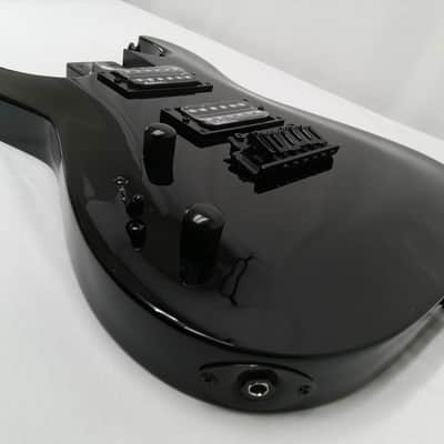Jackson Left Handed Black JS Guitar Body Neck Plate Stock Parts Loaded Lefty image 7