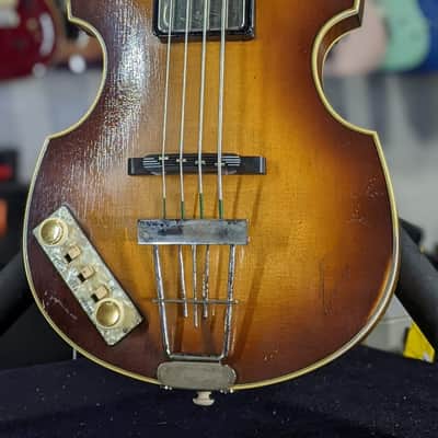 Hofner H500/1-61L-RLC-0 1961 RELIC Vintage Aged Lefty Violin Bass Sunburst *FREE PLEK WITH PURCHASE*! image 1