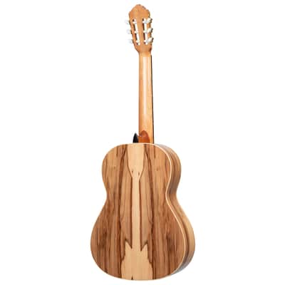 Ortega R20GSNRG Traditional Series Solid Cedar Top Mahogany Neck Nylon 6-String Classical Acoustic Guitar w/Gig Bag image 7