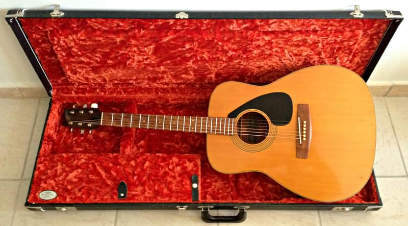 Yamaha FG-160 - 1 - '75 Vintage Acoustic Guitar / Black Label