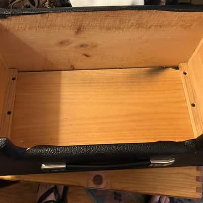 Fender Princeton 5F2A Head Cabinet in Black Tolex - Empty image 5