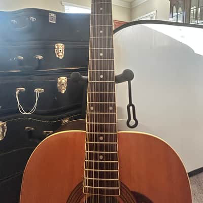 Hohner HW-12 12-String Acoustic Guitar MIJ/MIK Era Natural with Hard Case image 12