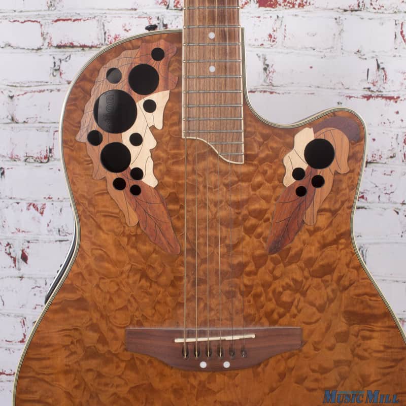 Ovation CS247 Celebrity Acoustic Electric Guitar Natural | Reverb