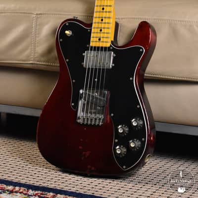 Fender Telecaster Custom 1974 - Wine Red image 1