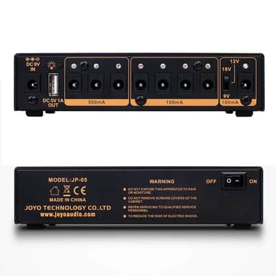 Joyo JP-05 Guitar Effect Pedal Power Supply Rechargeable 4400mAh Battery 8 DC Outputs 9V 12V 18V,price include the import duty for US buyer image 3