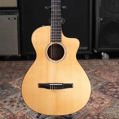 Taylor 212ce-N Plus Nylon Grand Concert Acoustic/Electric Guitar with Aerocase image 3