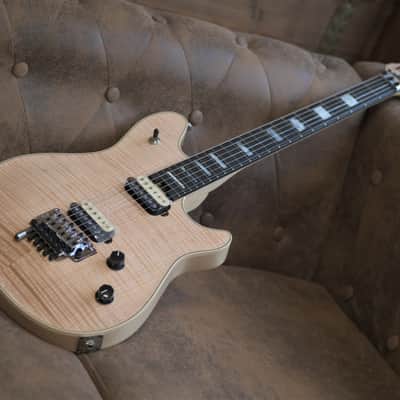 EVH Wolfgang® USA, 5A Flame Maple Top, Ebony Fingerboard - Natural image 11