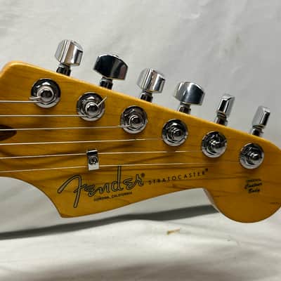 Fender Limited Edition American Professional II Stratocaster Thinline Semi-Hollow Body Electric Guitar - Transparent Daphne Blue image 7