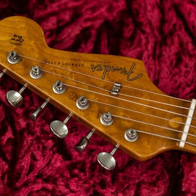 Fender Custom Shop Vintage Custom 56 Strat 3TSB Relic - 3 Tone Sunburst image 8