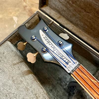 Rickenbacker 4001 FL 1976 - Jetglo factory Fretless bass guitar original vintage USA image 6