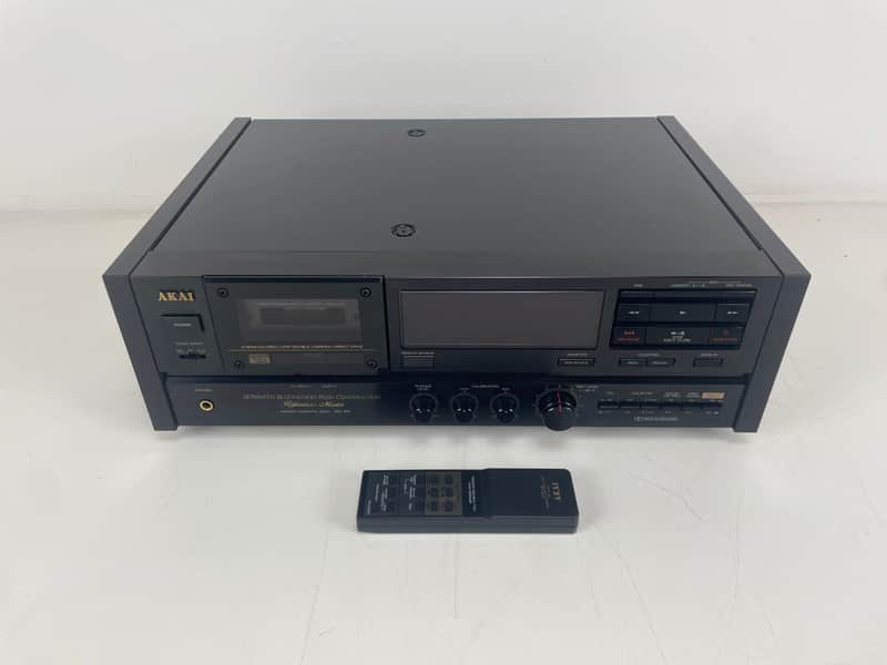 Akai - GX-95 - Cassette Deck - 3-Head - GX-Head - Inc. Remote - Mint - Serviced image 1