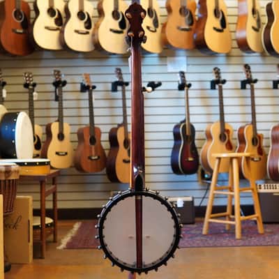 OME USA Jasmine Limited Edition 11" Open Back Banjo Cherry w/Hard Case image 6