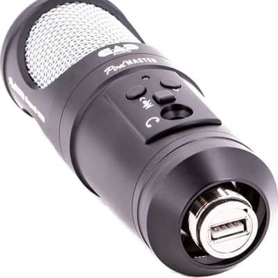 CAD PM1300 PodMaster Super-D USB Dynamic Broadcast Microphone Recording Pack image 2