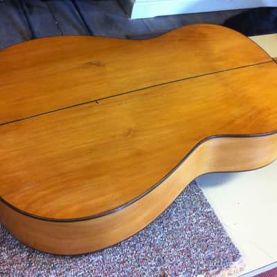 Belle guitare du luthier Ricardo Sanchis Nacher vers 1930/40 tête à chevilles 1,01 kg! image 5