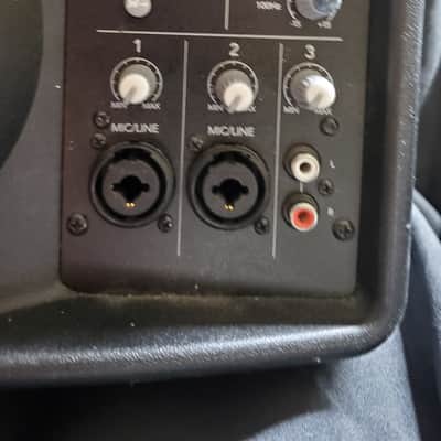 Mackie SRM150 Compact Powered PA System 2007 - Present - Black image 2