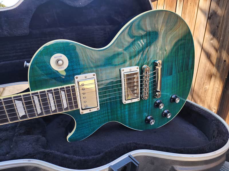 RARE LEFTY Gibson Les Paul Limited Edition 2007 - Pacific Reef