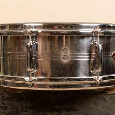 1960s Slingerland 5x14 Gene Krupa Sound King Snare Drum image 8