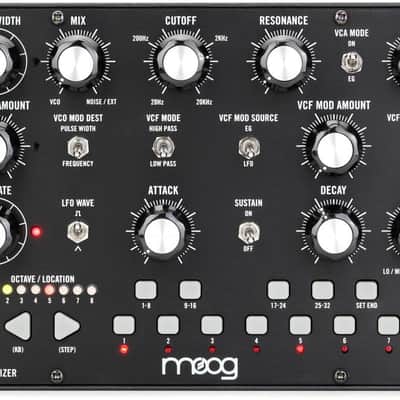 Moog Mother-32 Semi-modular Eurorack Analog Synthesizer and Step Sequencer image 1
