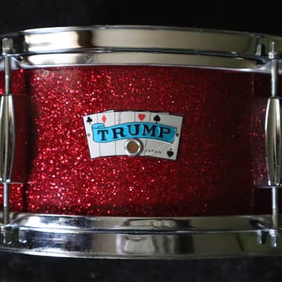 Vintage MIJ "Trump" 4-pc Drum Kit 20/12/14+Snare image 7