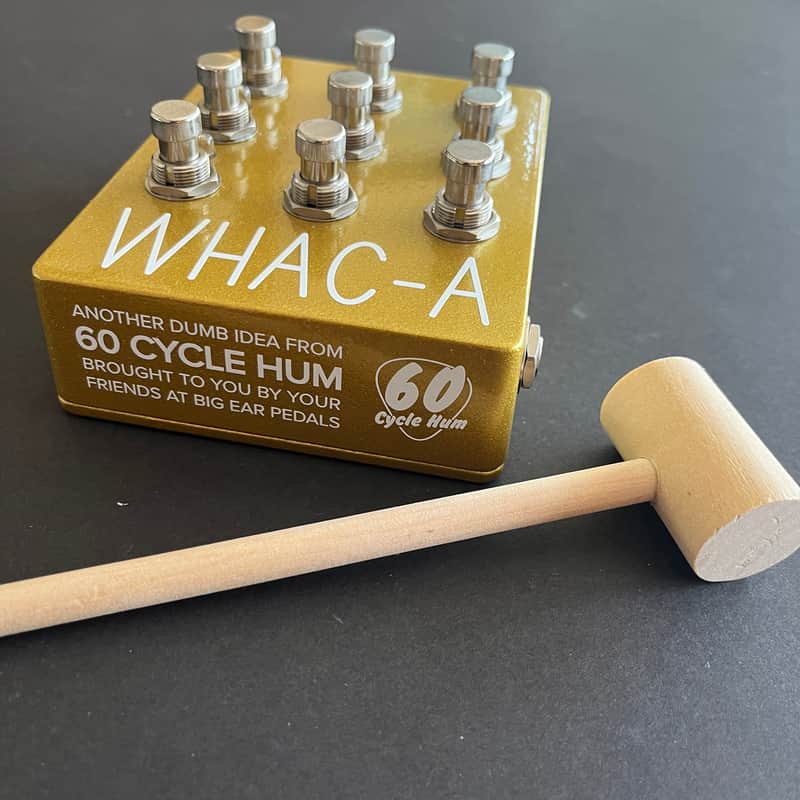 RARE 2023 Big Ear X 60 Cycle Hum Podcast COLLAB ... WHAC-A (9-in-1 BOOST) ... #56 of ONLY 60 + Limited Edition AUTOGRAPHED POSTER (+ ALL Case Candy) image 1