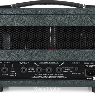 Blackstar TV-10 B 10-watt Amplifier Head - EL34 Green (TV10BHd1) image 6