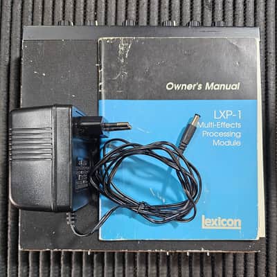 Lexicon LXP-1 Multi-Effects Processing Module 1980s - Black image 4