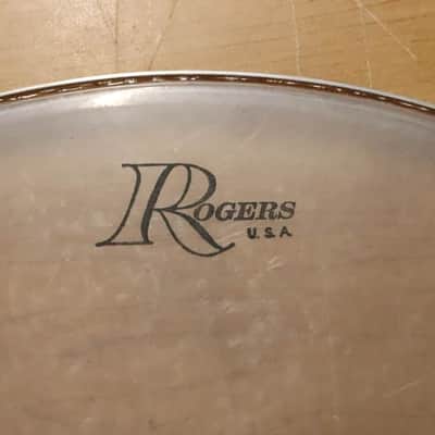Rogers 15" Clear Drum Head Vintage image 2