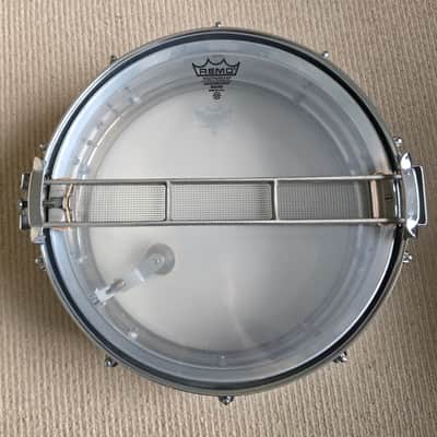 Rogers 5-Line Dyna-Sonic 5x14" COB Snare Drum 1974 - 100% Original w/ Snare Frame & Protection Racket Case image 4
