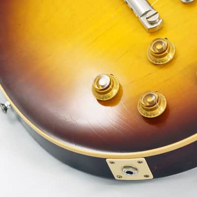Gibson Custom Shop 2020 Murphy Lab 1958 Les Paul Standard Reissue Ultra Light Aged (Bourbon Burst) [USED] image 10