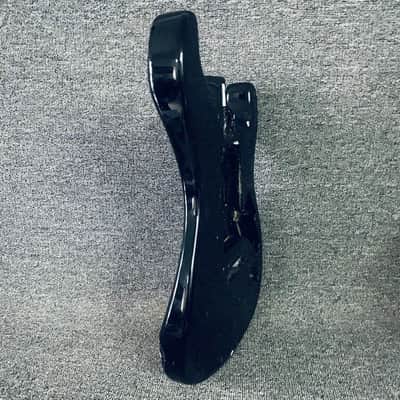Black Basswood Guitar Strat Style Body image 4