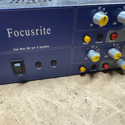 Focusrite ISA 215 Dual Mono Mic Pre and Equalizer - As Is image 8