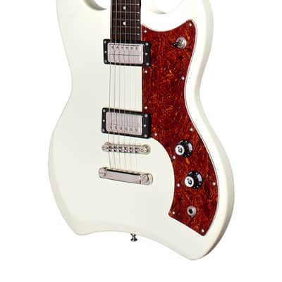 Guild Jetstar Electric Guitar with Gig Bag - Antique White image 2