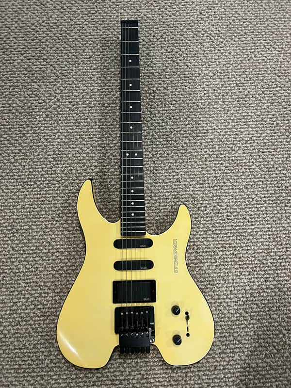 STEINBERGER GM4T - NEWBURGH ERA - JEFF BABICZ // TRANS TREM - WHITE image 1
