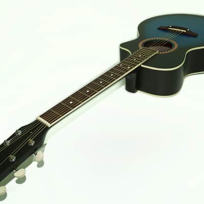 Guitar New Seven 7 Strings Acoustic Guitar Сutaway, made in Ukraine image 8