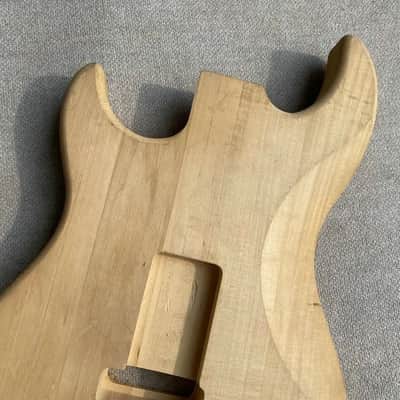 Basswood Strat Style Guitar Body image 2