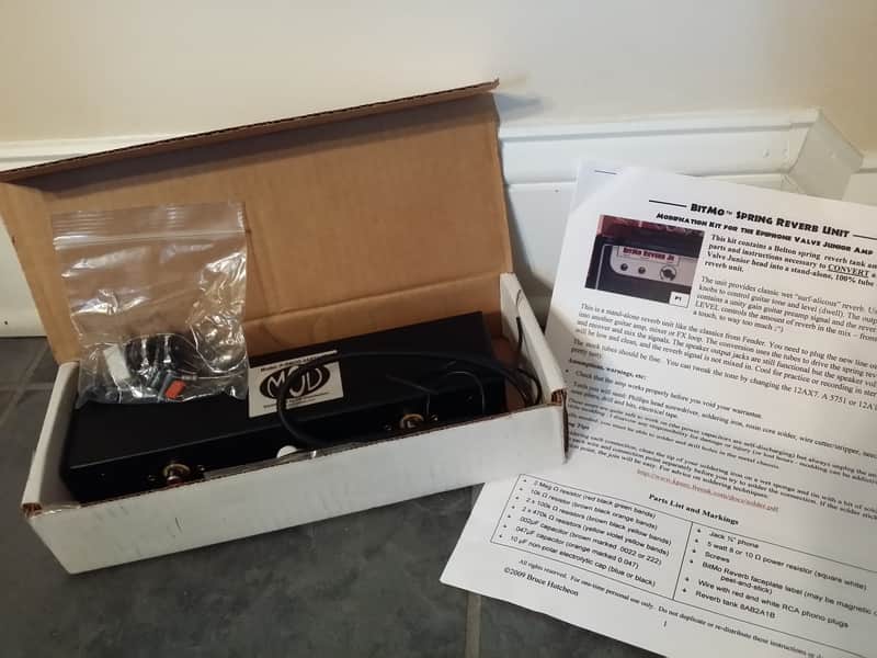 Bitmo Spring Reverb Mod Kit for Valve Jr. image 1