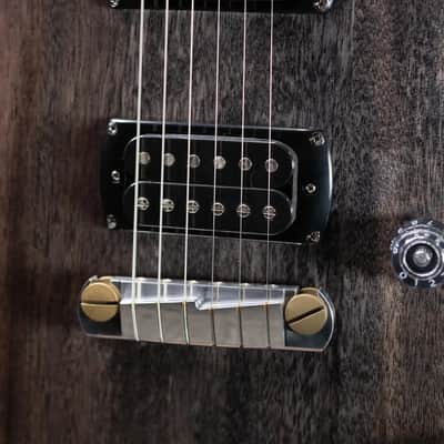 PRS SE CE 24 Standard Stoptail Satin Electric Guitar - Charcoal with Gig Bag image 12