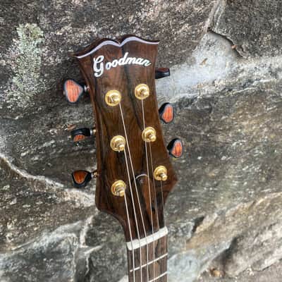 Goodman 16" Archtop 2022 Natural -Rare Koa back,sides and neck and Sitka spruce top. image 14