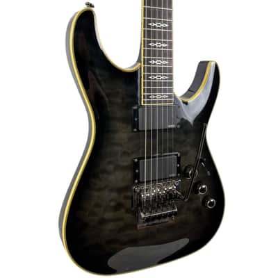 Schecter Diamond Series Hellraiser Special 2010 - Trans Black image 2