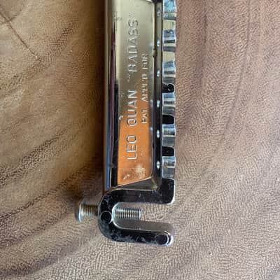 (Small off SG Special) 1970's Leo Quan Badass bridge Early 70's patent pending - Chrome image 2