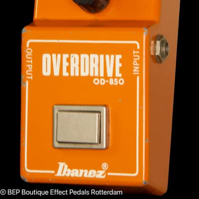 Ibanez OD-850 Overdrive 1981 Japan s/n 141750 with "R" Logo image 5