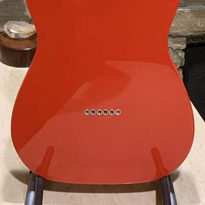Fender Vintera '70s Telecaster Custom with Fender Cunife pickup Fiesta Red image 8