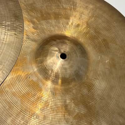 K Zildjian Istanbul 14” Intermediate Stamp Hi Hats 705 / 810 grams Perfect image 5