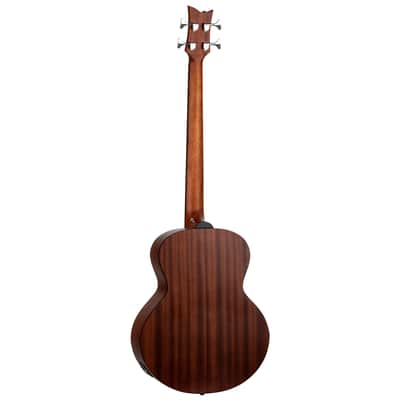 Ortega D7E-BFT-4 Deep Series 7 Spruce Top Mahogany Neck Medium Scale 4-String Acoustic-Electric Bass Guitar image 2