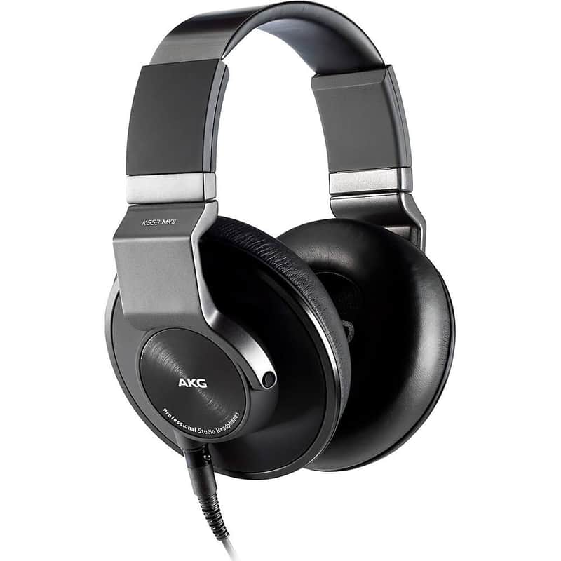 AKG K553 MKII Closed-back Professional Studio Headphones - Black image 1