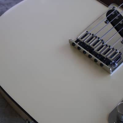2011 Fender USA American Deluxe Telecaster (Olympic Pearl White) image 4