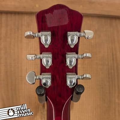 Brownsville New York Semi-Hollow ES-335 Style, Cherry Red - Used image 6