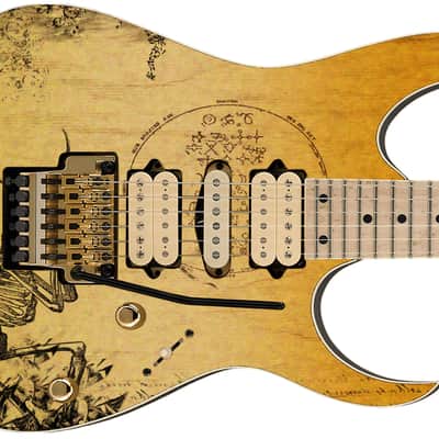 Sticka Steves Guitar Skin Axe Wrap Re-skin Vinyl Decal DIY Demons In The Abyss 408 image 6