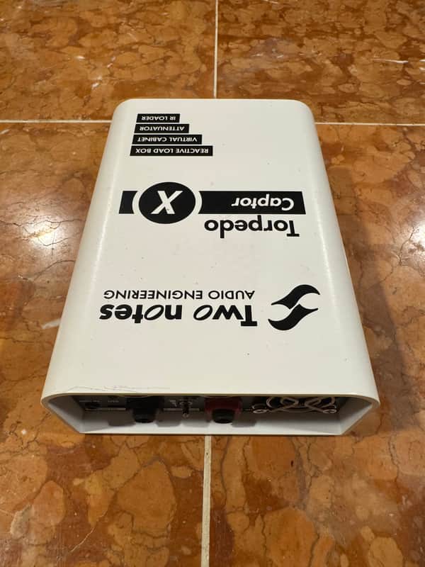 Two Notes Torpedo Captor X 8ohm Stereo Reactive Load Box / Attenuator 2020 - White image 1